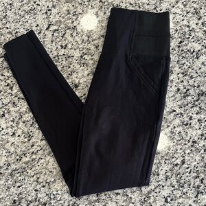 Vintage Guess Women’s High Waisted Stretch Black Pants Leggings Size 2